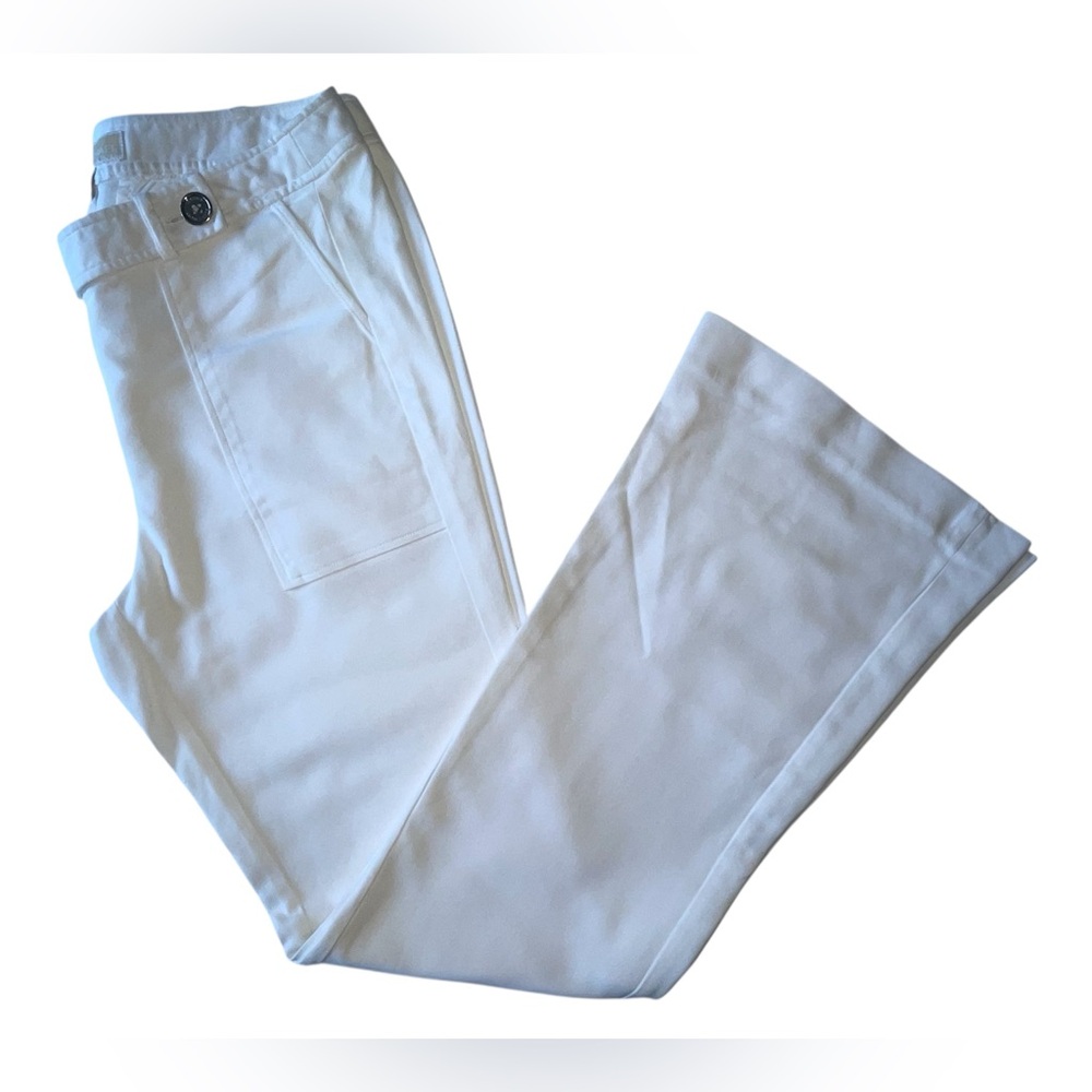 Michael Michael Kors white bootcut pants 8